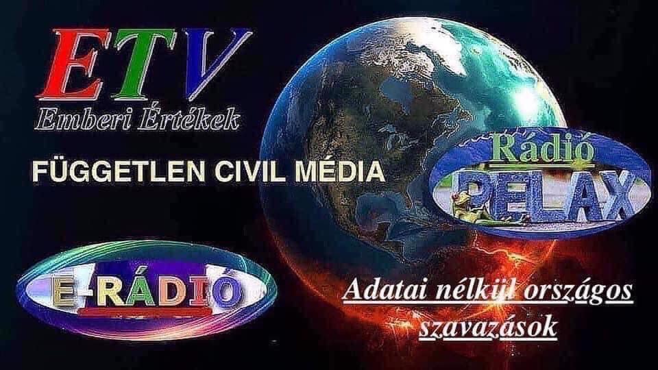 🔴Várunk szeretettel Magyarország tudatos csatornáira!
🔵RELAX ÉLŐ ZENÉS RÁDIÓ: http://s5.voscast.com:9614/stream
🚹 www.magyarmastodon.com  /ingyenesen regisztrálhat és hirdethet adatai nélkül /
🟢 ETV. VIDEÓ ARCHÍVUM és cikkek ITT:
https://www.facebook.com/fuggetlen.ujsagiro.../videos/...
🟥🔞E-RÁDIÓ BUDAPEST - Élő adások, riportok, előadások, beszélgetések - plusz archívum:
itt:https://station.voscast.com/60e1d138784fb/Tudatos,
Vagy applikációban ezt a linket tegye be:
http:
🔴ETV. YOUTUBE csatornánkra kérjük iratkozzon fel itt : https://www.youtube.com/user/beci9/videos.
🔵Élő adások, érdekes helyszínek , riportok.
🟪Ingyenes országos független civil szavazás és véleményezés lehetősége, név , e-mail és adatai nélkül ! 
ITT: www.facebook.com/groups/fuggetlencivilszavazas/
🚹 Életmódváltás -tudatosság -videó archívum: https://www.facebook.com/metafizikai.akademia/
🟢Üdvözlettel a csapat nevében is, szép napot kívánva Kovács Béla független újságíró, projekt igazgató.
🟢 A TUDATOS IGÉNYES EMBEREK TELEVIZIÓJA !
A FÜGGETLEN FŐNIX TV. BUDAPEST Nonstop online adásunk itt : http://www.fonixtv.hu/online_adas. -
🔵Földfelszíni tető vagy szoba antennával is fogható az UHF 31-es csatornán.-Hangoljon rá ! 3 millió potenciális néző a vétel körzetben ! - www.fonixtv.hu
🔴Üdvözlettel Kovács Béla független újságíró, projekt igazgató.
🟪A járvány miatt tolódtunk a Főnix TV-énk  megújításával, de most kezdetét veszi a közös csapat munka ! 👍😃🙋‍♂️
www.etvtelevizioradio.com